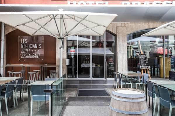Les Negociants Hotel Vevey Luaran gambar
